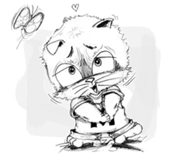 Maw Cat sticker #15564719