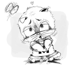 Maw Cat sticker #15564719