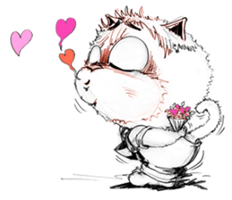 Maw Cat sticker #15564727