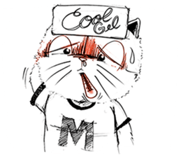 Maw Cat sticker #15564728