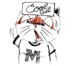 Maw Cat sticker #15564728