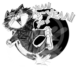 Maw Cat sticker #15564729