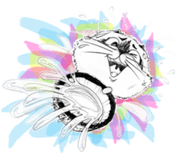 Maw Cat sticker #15564736