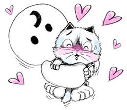 Maw Cat sticker #15564737