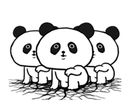 It moves! Pandaman (overseas) sticker #15565410