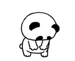 It moves! Pandaman (overseas) sticker #15565416