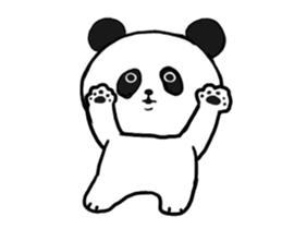 It moves! Pandaman (overseas) sticker #15565417