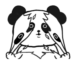 It moves! Pandaman (overseas) sticker #15565420