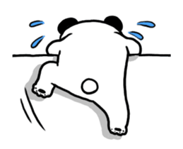 It moves! Pandaman (overseas) sticker #15565422