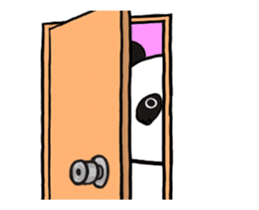 It moves! Pandaman (overseas) sticker #15565423