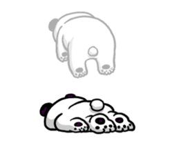 It moves! Pandaman (overseas) sticker #15565426