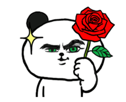 It moves! Pandaman (overseas) sticker #15565429