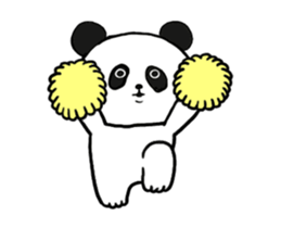 It moves! Pandaman (overseas) sticker #15565430