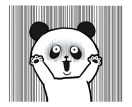It moves! Pandaman (overseas) sticker #15565433