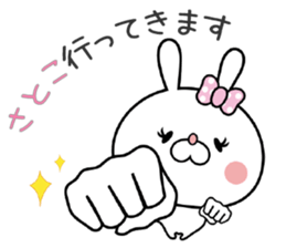 Bunny Sticker Satoko sticker #15565811
