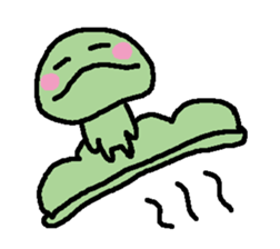 Beans and mushroom sticker #15566129