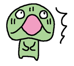 Beans and mushroom sticker #15566145