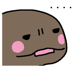 Beans and mushroom sticker #15566146