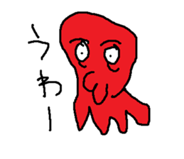 tako ika kurage sticker #15566273