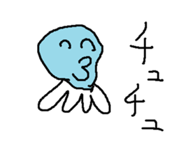 tako ika kurage sticker #15566280