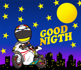 love motorcycle! love bike! love race!2 sticker #15566305