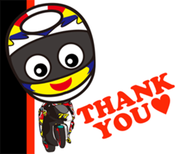 love motorcycle! love bike! love race!2 sticker #15566314