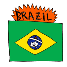 Brazil Portugal Cats sticker #15567369
