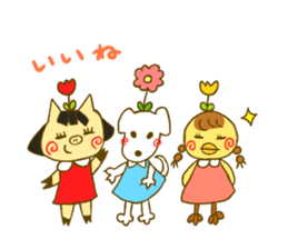 Bukky&Tubame&Kohaku sticker #15567844