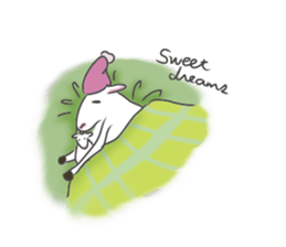 Yagibe a little goat sticker #15568114