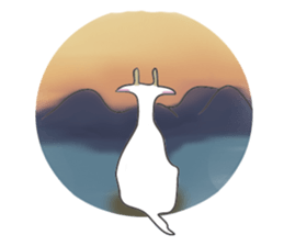 Yagibe a little goat sticker #15568125