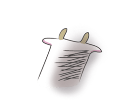 Yagibe a little goat sticker #15568134