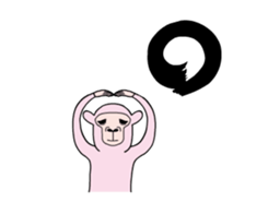 A camel which moves every time sticker #15568742