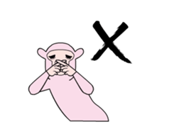 A camel which moves every time sticker #15568743