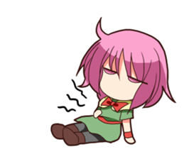 Low tension girl The Internationale4 sticker #15569385