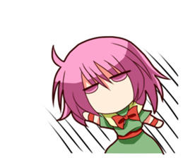 Low tension girl The Internationale4 sticker #15569388