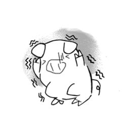 Pig series sticker #15569457