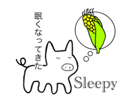 Pig series sticker #15569461