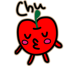 Apo-chan of Apple country sticker #15570323