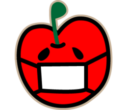 Apo-chan of Apple country sticker #15570326