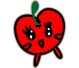 Apo-chan of Apple country sticker #15570330