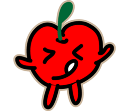 Apo-chan of Apple country sticker #15570331