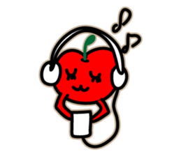 Apo-chan of Apple country sticker #15570334