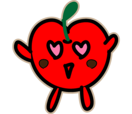 Apo-chan of Apple country sticker #15570341