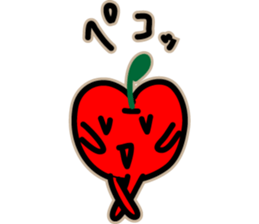 Apo-chan of Apple country sticker #15570342