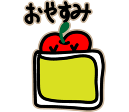 Apo-chan of Apple country sticker #15570344