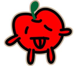 Apo-chan of Apple country sticker #15570345