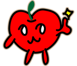 Apo-chan of Apple country sticker #15570346