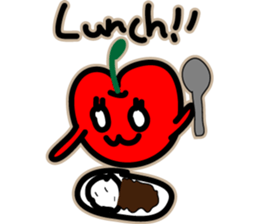 Apo-chan of Apple country sticker #15570347