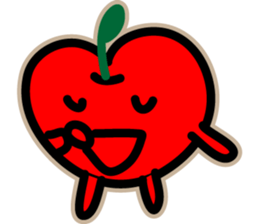 Apo-chan of Apple country sticker #15570348