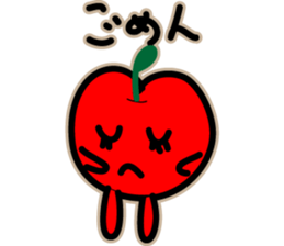 Apo-chan of Apple country sticker #15570349